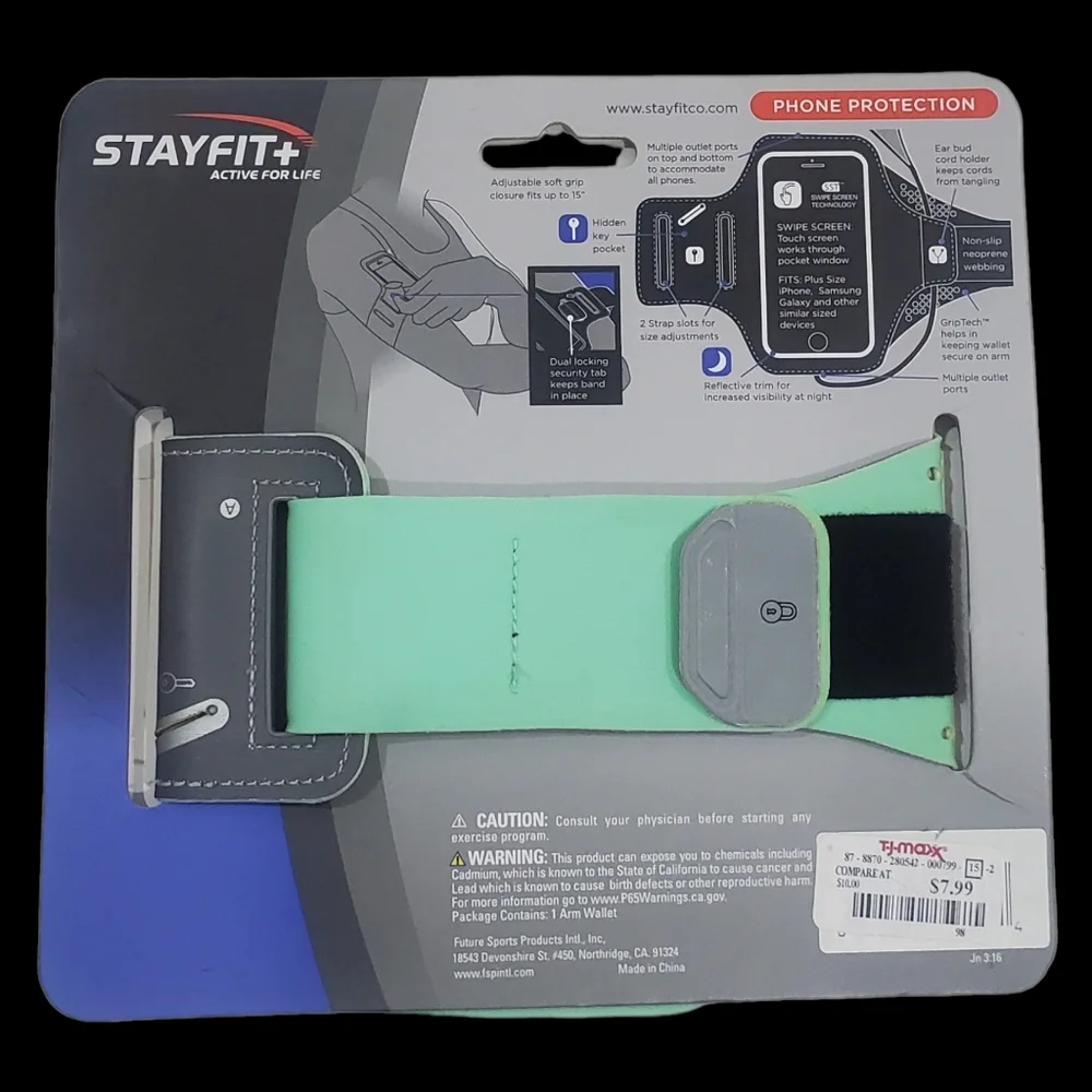 Phone Protection- Runners Arm Wallet.